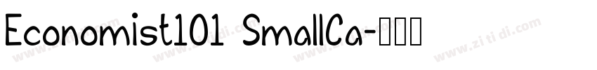 Economist101 SmallCa字体转换